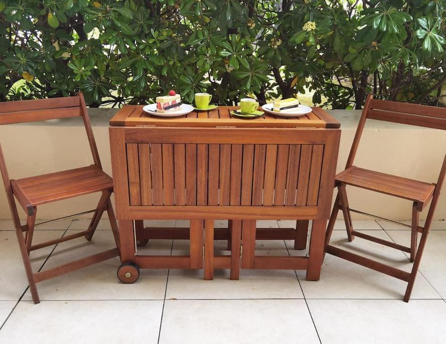 Superbe Studio Avec Terrasse En Front De Mer Menton Extérieur photo