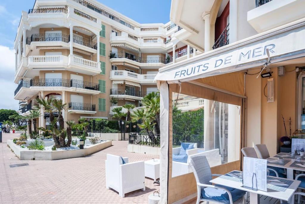 Superbe Studio Avec Terrasse En Front De Mer Menton Extérieur photo
