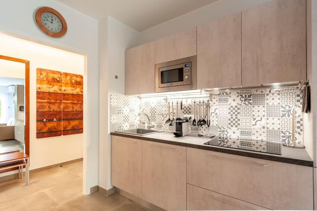 Superbe Studio Avec Terrasse En Front De Mer Menton Extérieur photo
