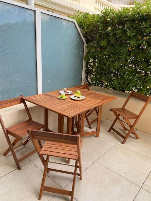 Superbe Studio Avec Terrasse En Front De Mer Menton Extérieur photo